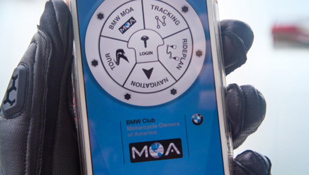 BMW MOA RIDE MAP APP