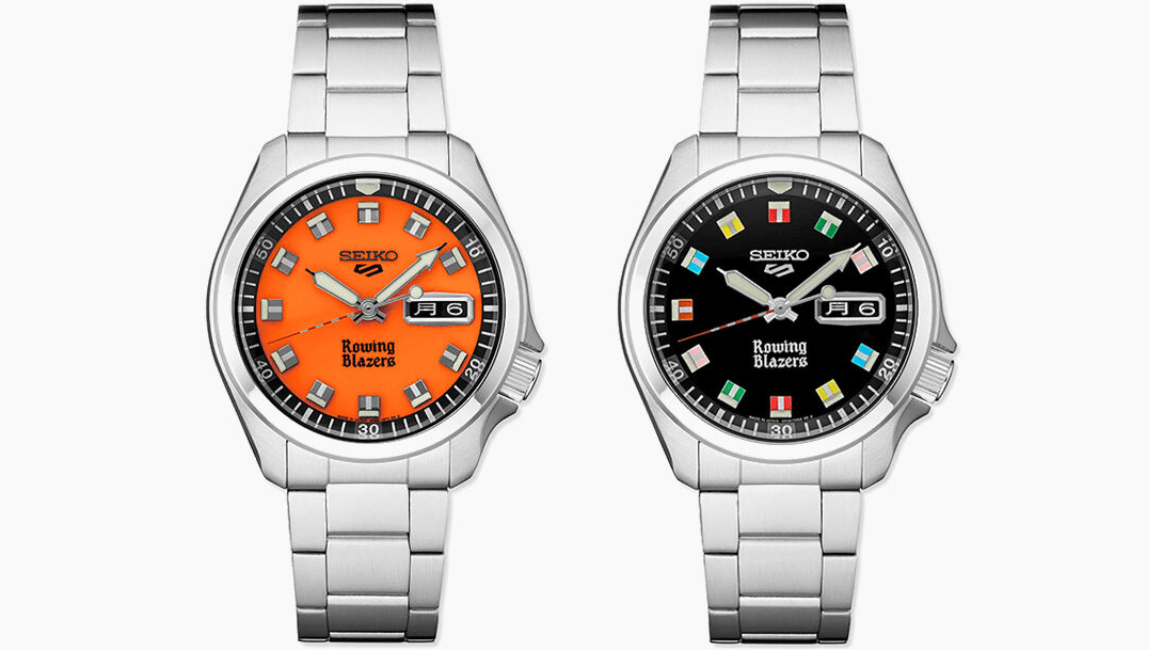 ROWING BLAZERS Y SEIKO SE UNEN PARA CREAR SU COLECCIÓN DE RELOJES DEPORTIVOS