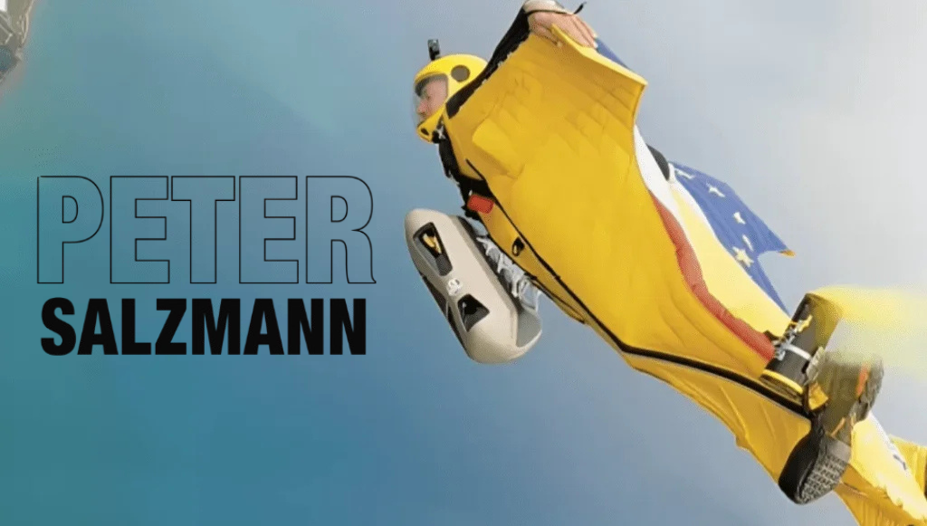 Entusiasta en afrontar el reto de nuevos proyectos, rodajes o saltos, perfeccionista en la planificación buscando siempre la mayor seguridad posible. Así es Peter Salzmann. Su gran pasión es saltar y volar, de preferencia en la montaña, en casa, pero también en más lugares del resto del mundo.