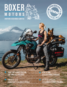 En la Revista BMW Motorrad Boxer Motors, descubre la emoción de explorando el Mundo Sobre Dos Ruedas con estilo y tecnología innovadora.