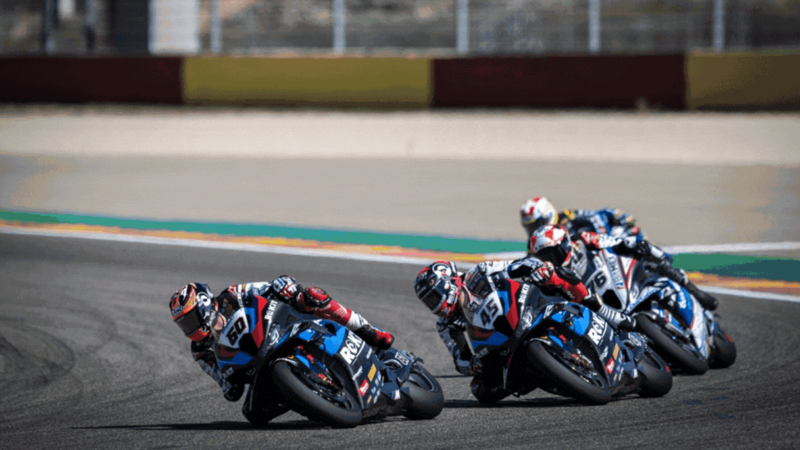 La temporada 2023 de WorldSBK se acerca a su etapa final: BMW Motorrad Motorsport acumula una valiosa experiencia en MotorLand Aragón.