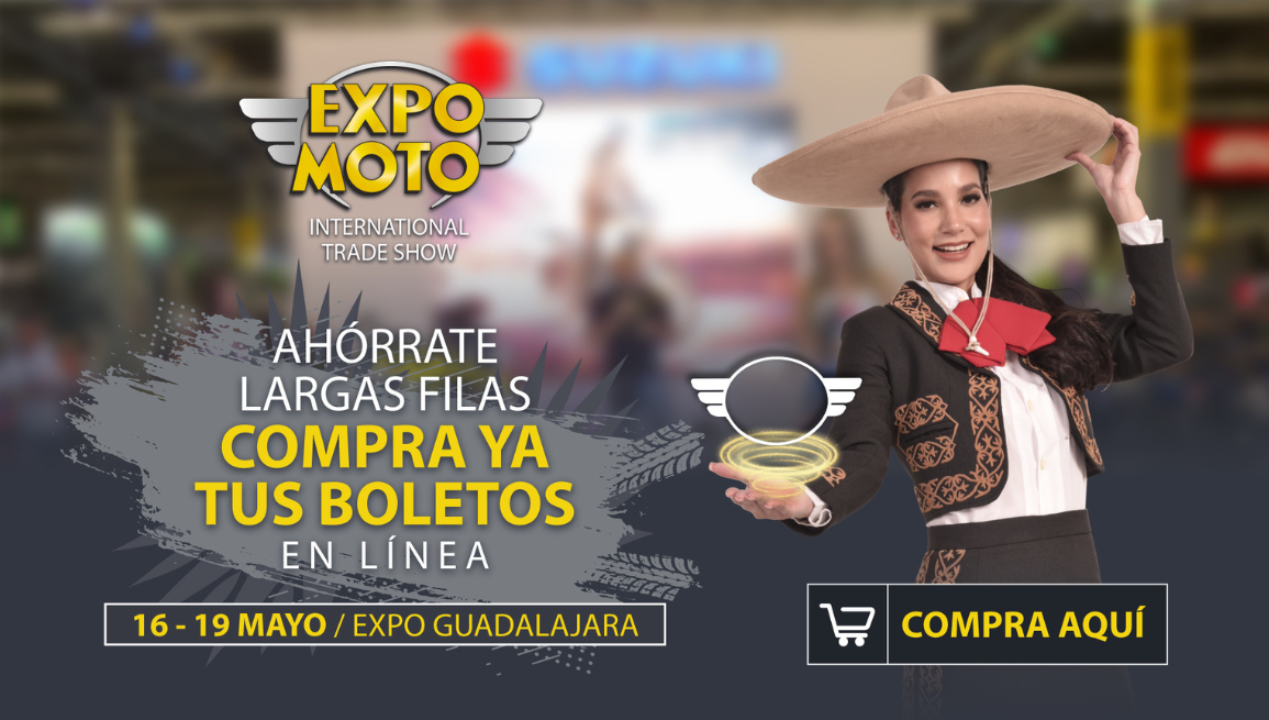 Compra ahora tus boletos para Expo Moto Guadalajara 2024