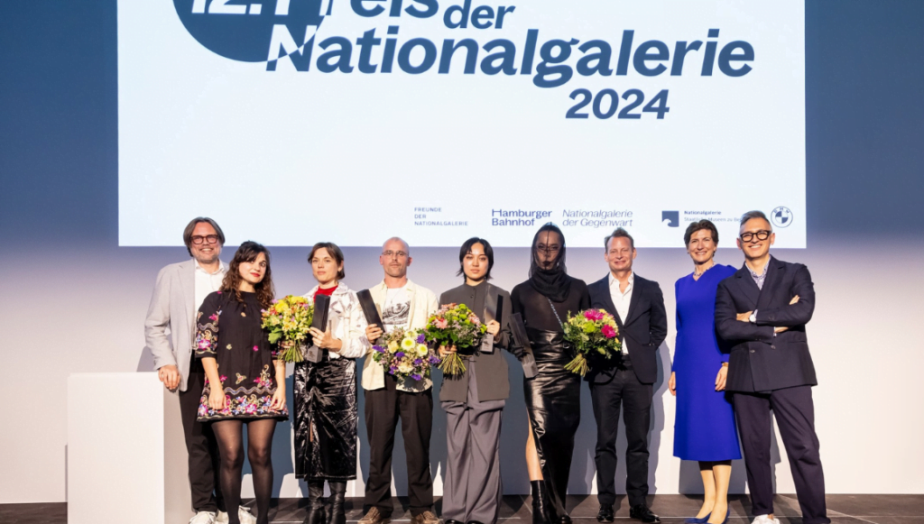 Ceremonia de entrega de premios de la Preis der Nationalgalerie 2024.