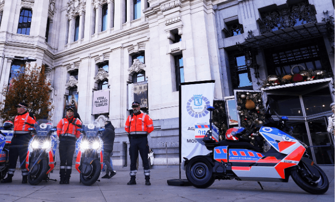 BMW CE 04 para los Agentes de Movilidad de Madrid