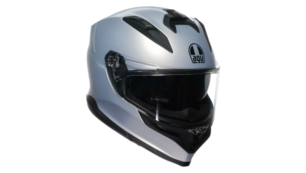 AGV K7 E2206 MPLK – Mono Matt Prisma Silver