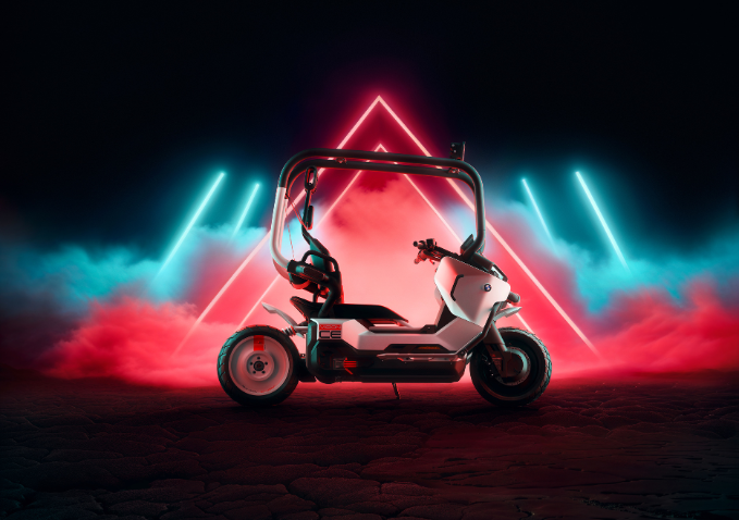 BMW Motorrad Vision CE: Revolución en la movilidad eléctrica urbana