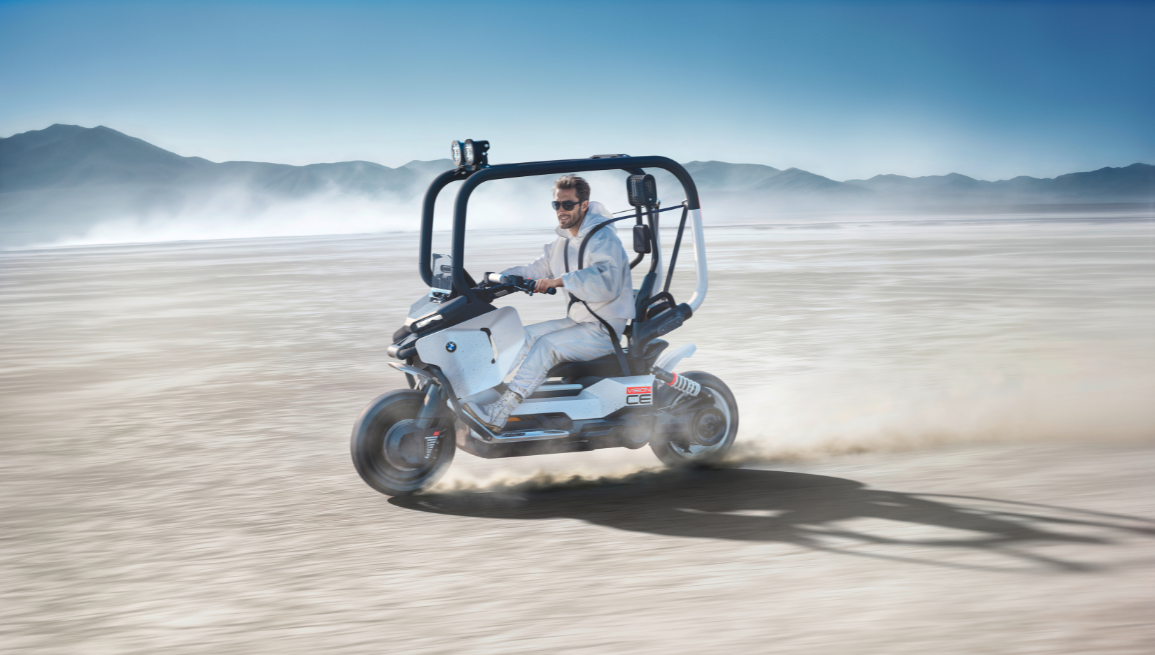 BMW Motorrad Vision CE: Revolución en la movilidad eléctrica urbana