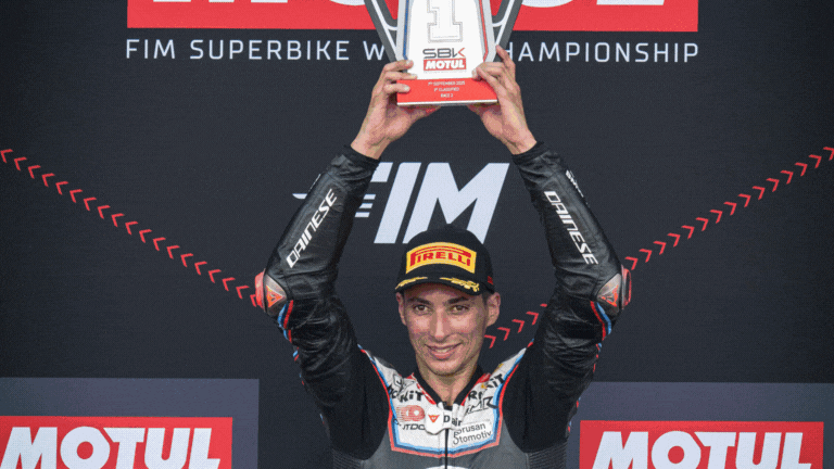 Toprak brilla con hat-trick en Magny-Cours