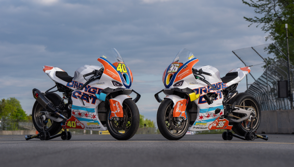 Equipo oficial OrangeCat BMW Motorrad Racing para MotoAmerica Superbike 2026