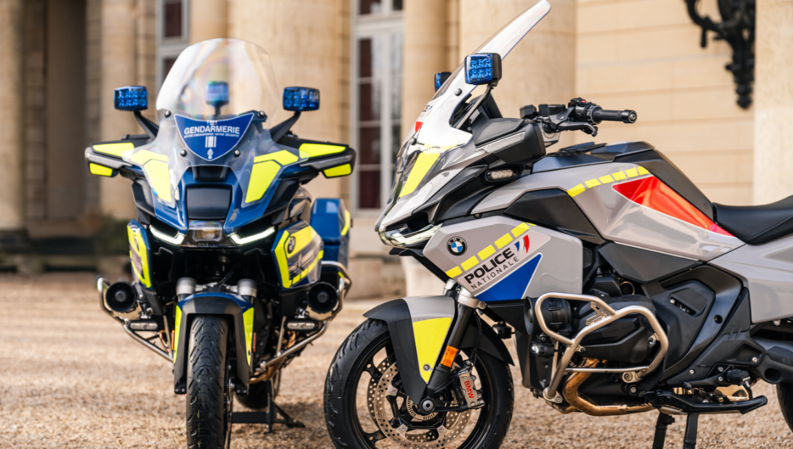 BMW Motorrad Francia equipará a las fuerzas públicas hasta 2028
