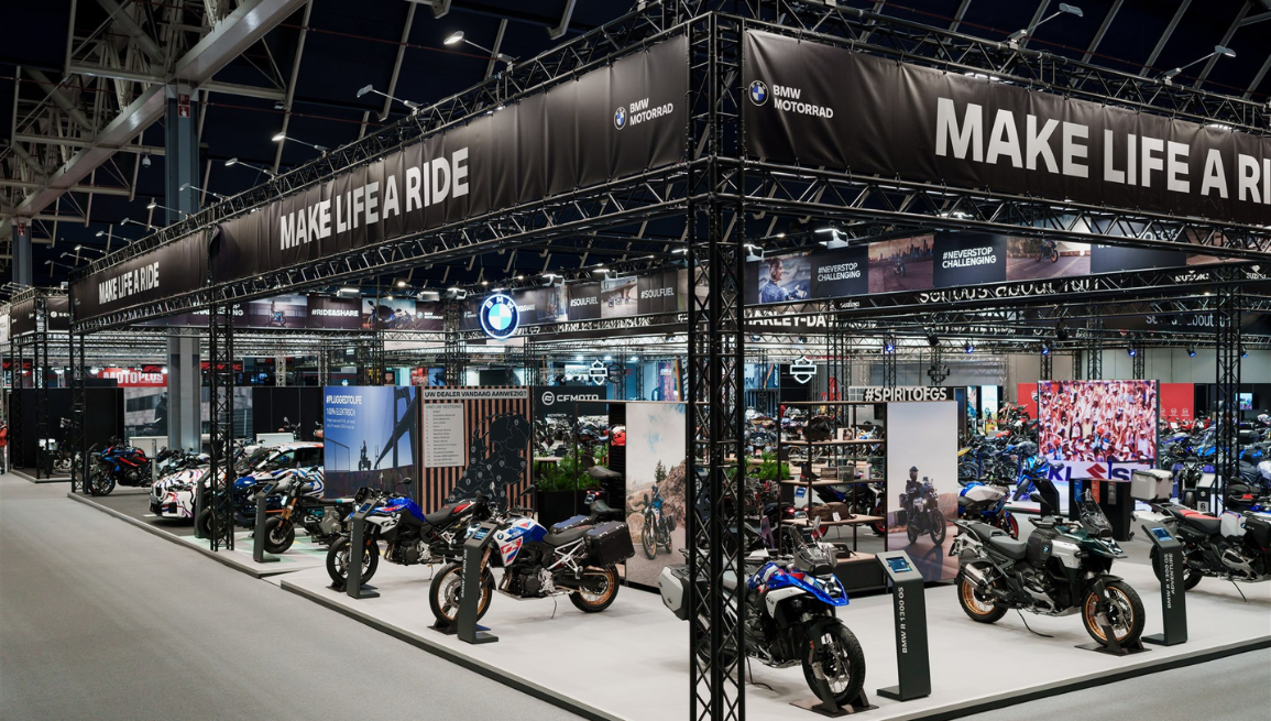 BMW Motorrad presenta la nueva BMW F 450 GS en la 40ª edición de MOTORbeurs Utrecht
