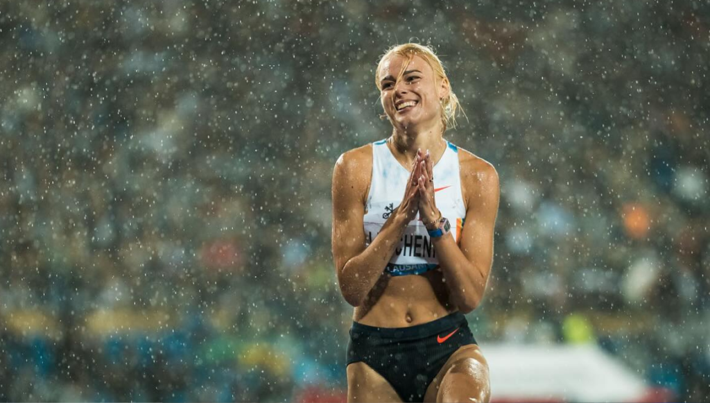Yuliia Levchenko atleta