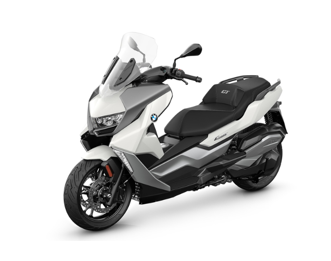 BMW C 400 X aluminio blanco metalizado mate