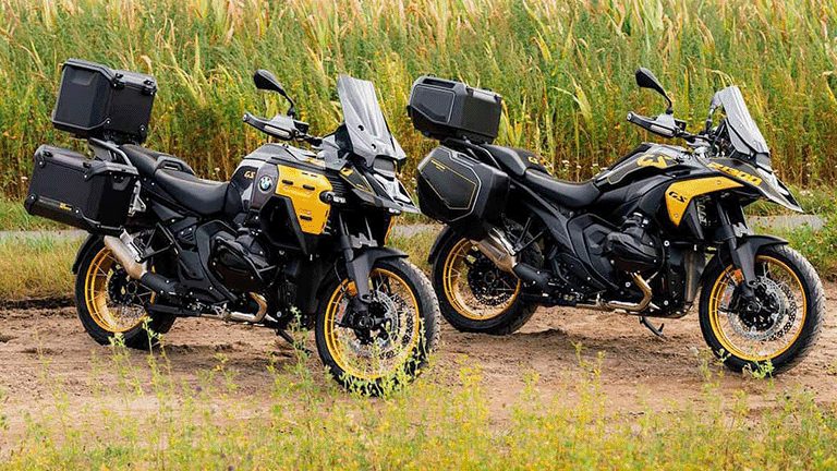 BMW R 1300 GS y GS Adventure estrenan la Aurum Edition en oro