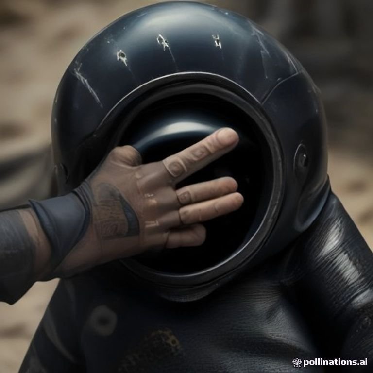 Motorista ajustándose unos guantes de piel homologados antes de arrancar la moto