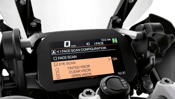 ¿BMW Motorrad Implementara el sistema de reconocimiento facial iFACE?