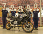 BMW Motorrad celebra 70,000 motos producidas en Brasil.